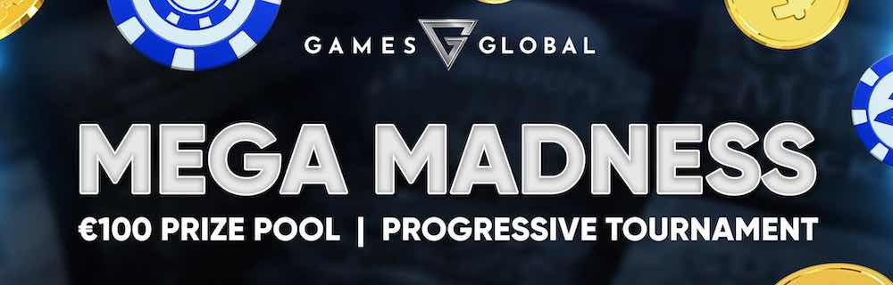 Mega Madness -turnaus: 100 00€ potti!
