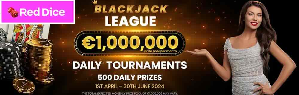 Blackjack-liiga on käynnissä: miljoonien eurojen palkinnot!